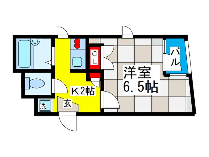 フレスコむさし野の物件間取画像