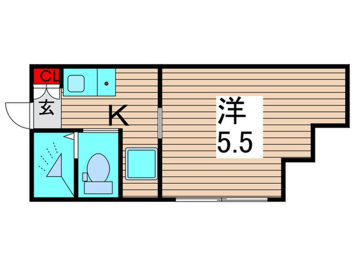 ミライエ六町の物件間取画像