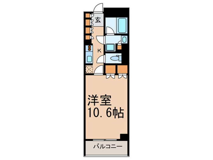 レジディア水道橋の物件間取画像