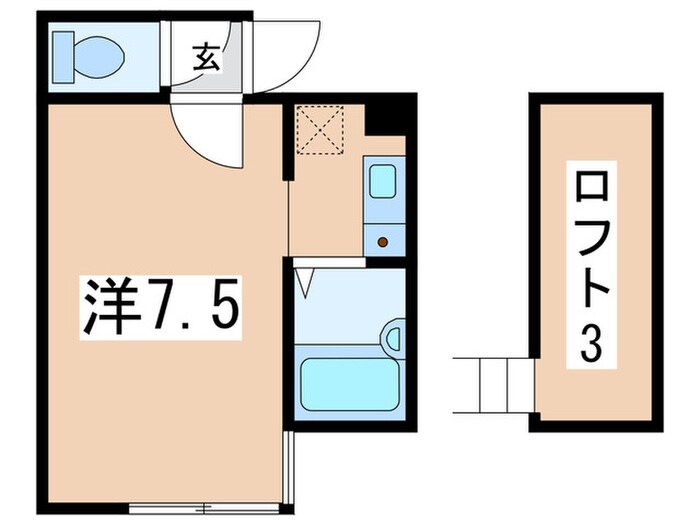 ロッシェル東淵野辺の物件間取画像