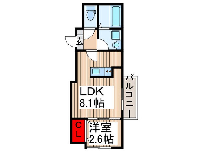 KEIAI RESIDENCE　上尾Ⅱの物件間取画像