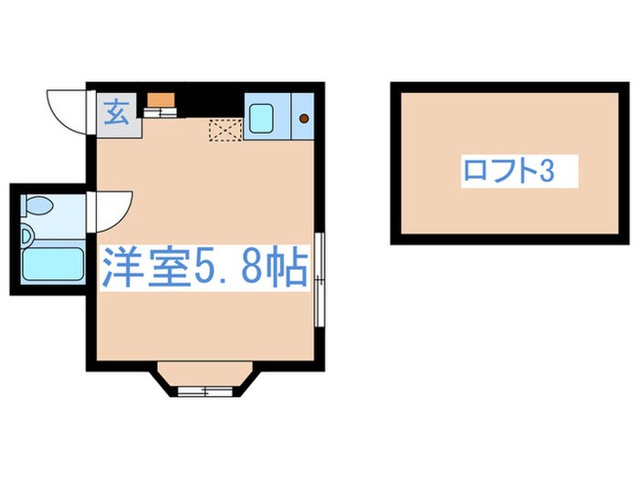 物件間取画像