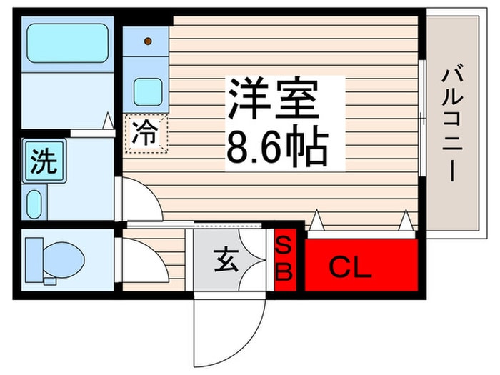 エンゼルハイムの物件間取画像