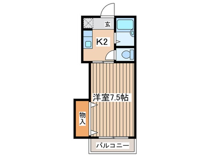 アビタシオンの物件間取画像