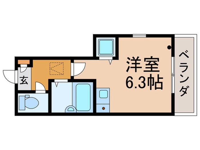 フォレストハウスの物件間取画像