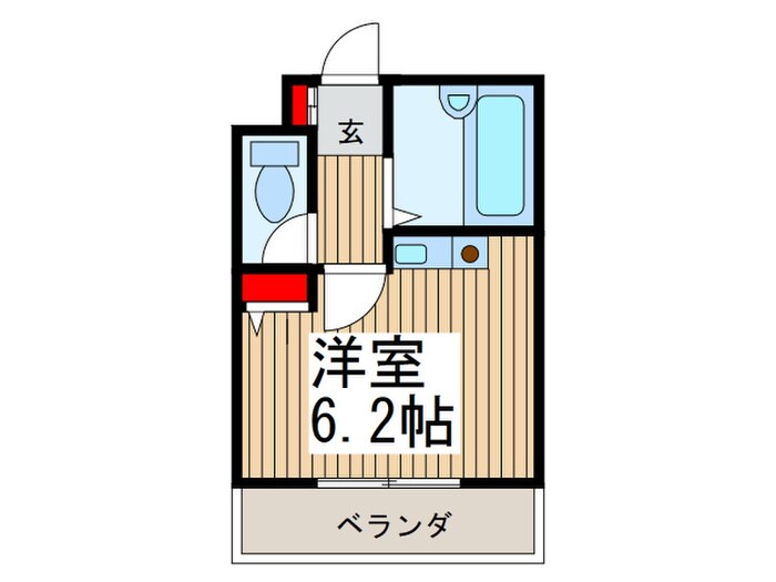 スターコート西青木の物件間取画像