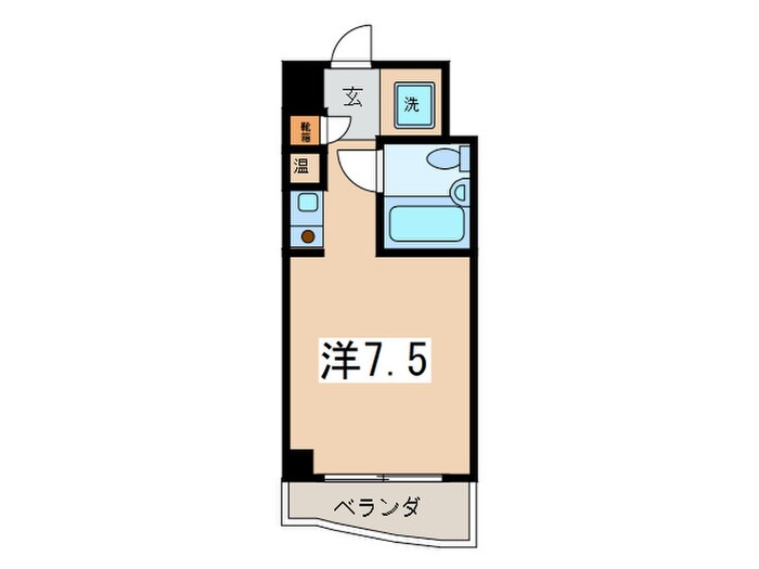 テディマンションの物件間取画像