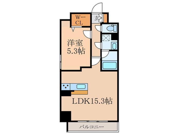 ヴェリテ鷺ノ宮の物件間取画像