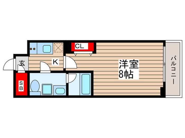 RELUXIA墨田八広(204)の物件間取画像