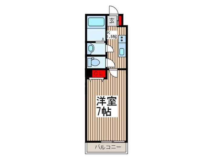 フィエルテの物件間取画像