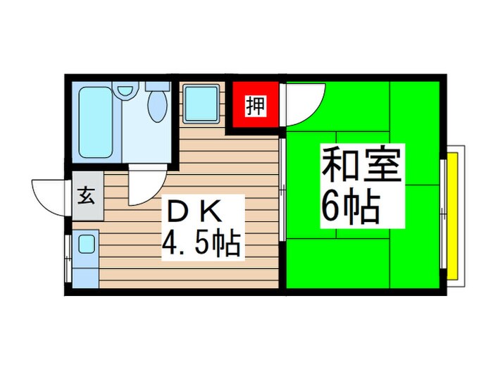 物件間取画像