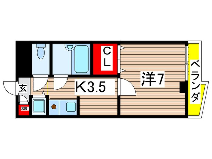 グランデュール吉武の物件間取画像