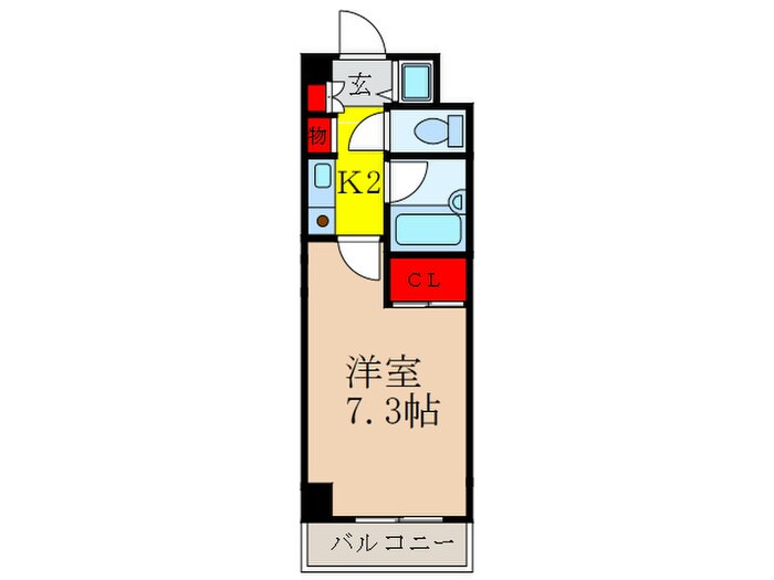 ベジフル北新宿弐番館の物件間取画像