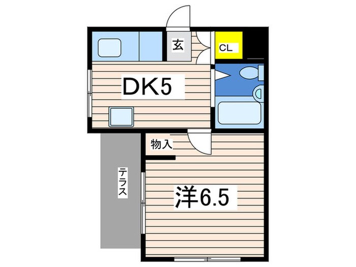 逗子コートロワールの物件間取画像