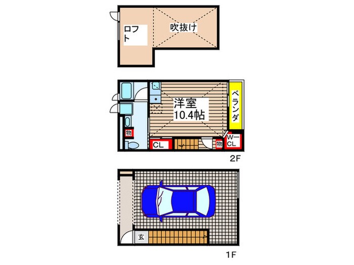 ＫＯＢＵＫＥ　ＢＡＳＥの物件間取画像