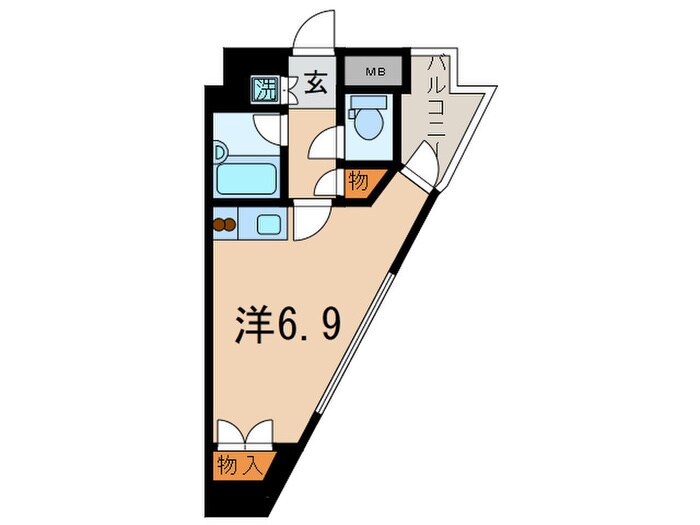ビーロット小石川レジデンスの物件間取画像