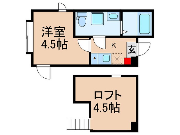 グラシア金町の物件間取画像