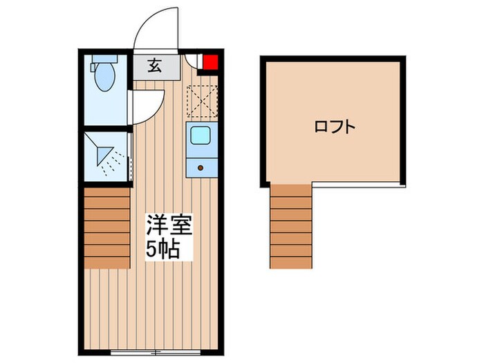 ハーモニーテラス向島の物件間取画像