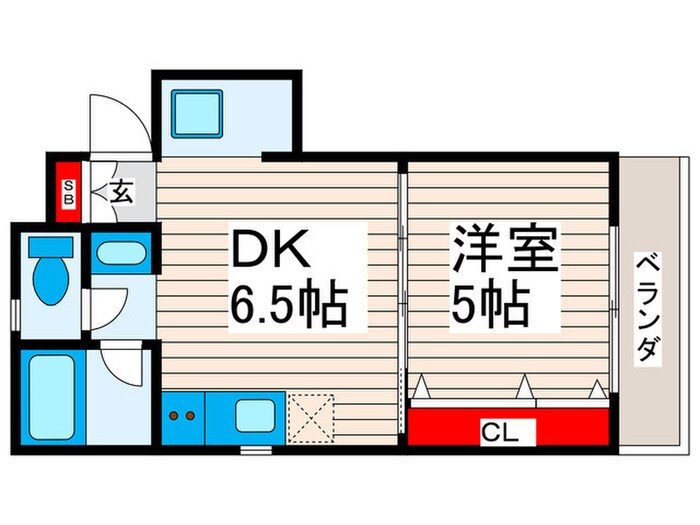 グリーンハイツ宮地の物件間取画像
