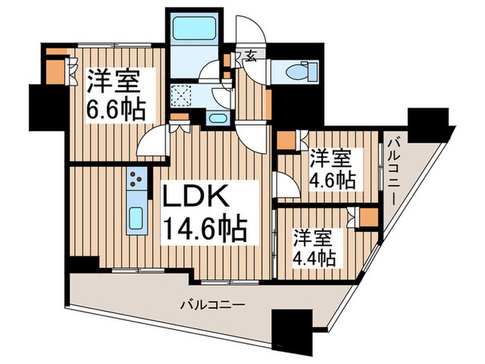 nido蔵前Avenueの物件間取画像