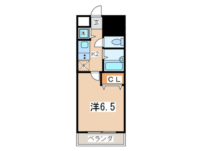 カリビアンヴィラⅡの物件間取画像