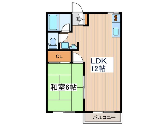 マ－ベラス一橋の物件間取画像