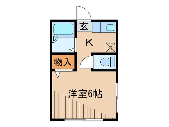 エスポワ－ルハイツの物件間取画像