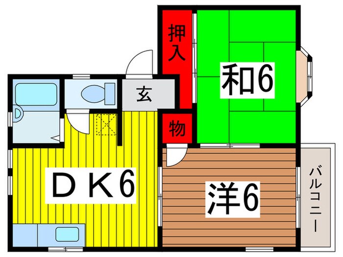 物件間取画像