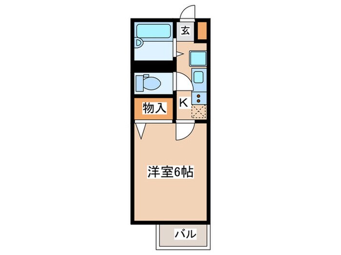 アルテミスVの物件間取画像