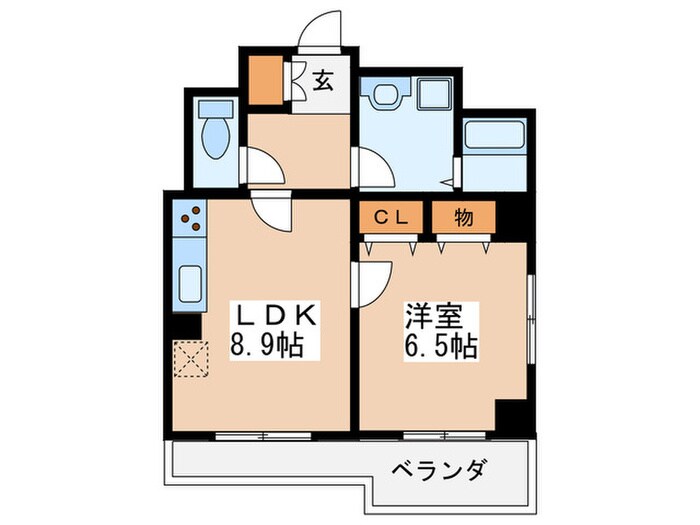 ラ･フェスタの物件間取画像
