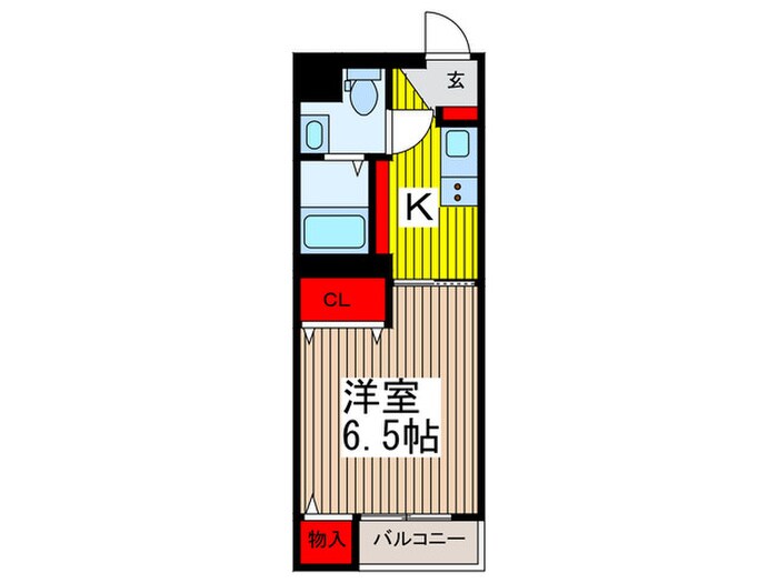 フォセット西川口の物件間取画像