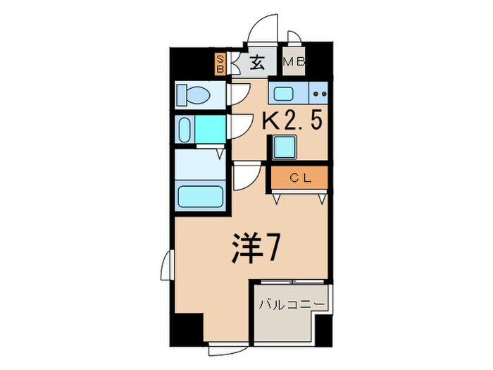 MALULANI千駄ヶ谷の物件間取画像