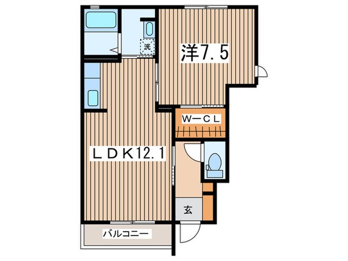 Ｖｉｌｌａ　Ｂの物件間取画像