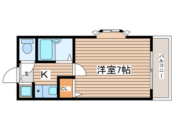 メ－ル　ドゥ　レ－ヴの物件間取画像