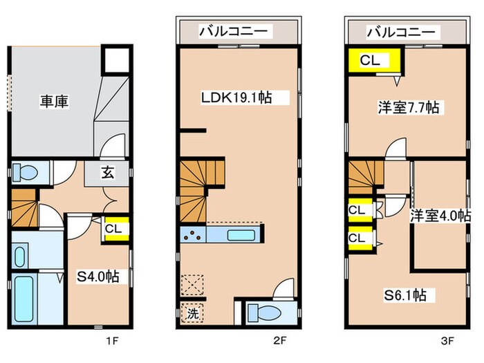 Kolet戸塚上矢部町＃5の物件間取画像