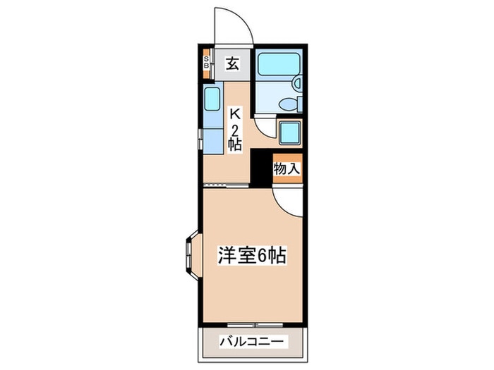 太洋ビルⅢの物件間取画像