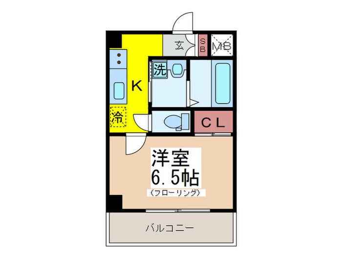リシェス門前仲町の物件間取画像