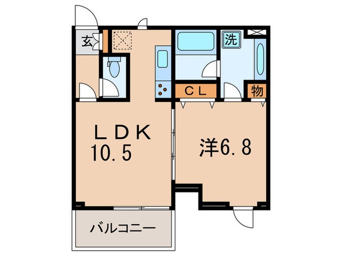 西馬込テラスコートの物件間取画像