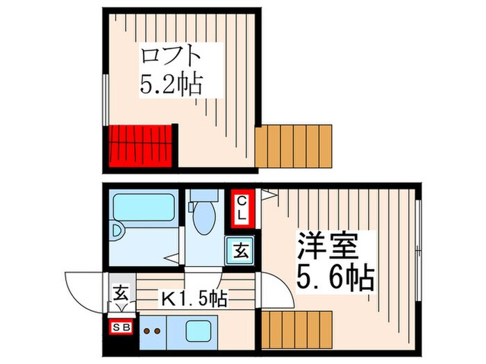 ベレッツァの物件間取画像