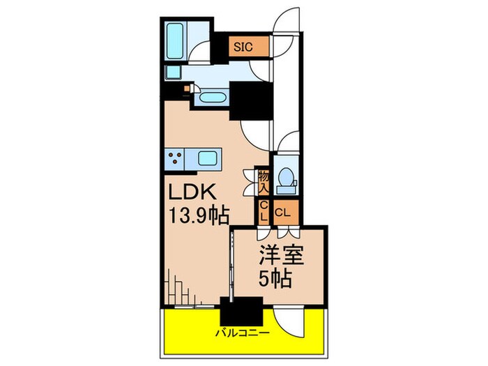 ロイヤルパークス品川の物件間取画像