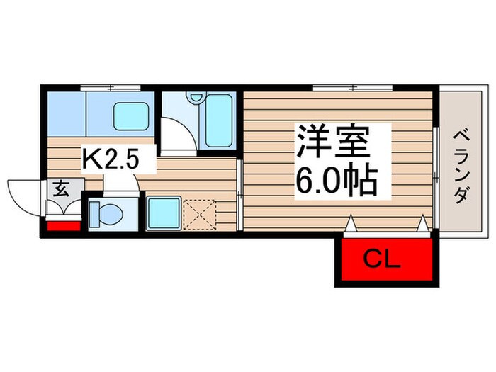 第一ときわ荘の物件間取画像