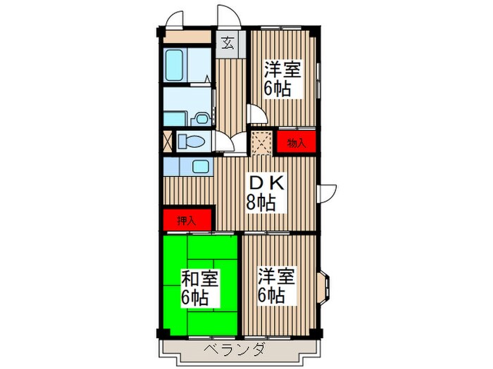 アイ・マンション壱番館の物件間取画像