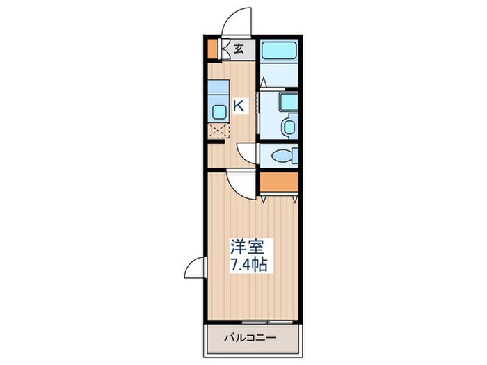 ＷＥＬＬＤＥＮＣＥ国分寺の物件間取画像