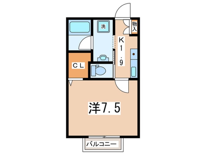 ランドホーム相模大野の物件間取画像