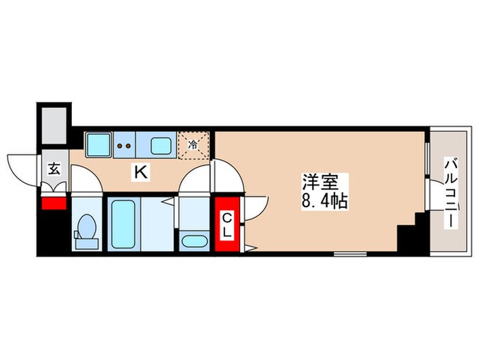 N-stage Kamikitadaiの物件間取画像