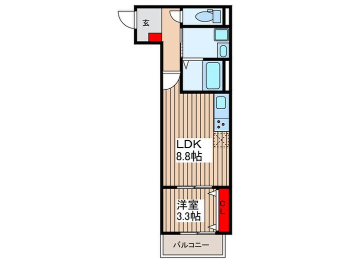 Arietta　TAKINISHIの物件間取画像
