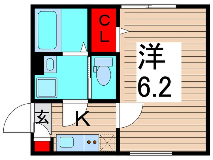 エクセラン綾瀬の物件間取画像