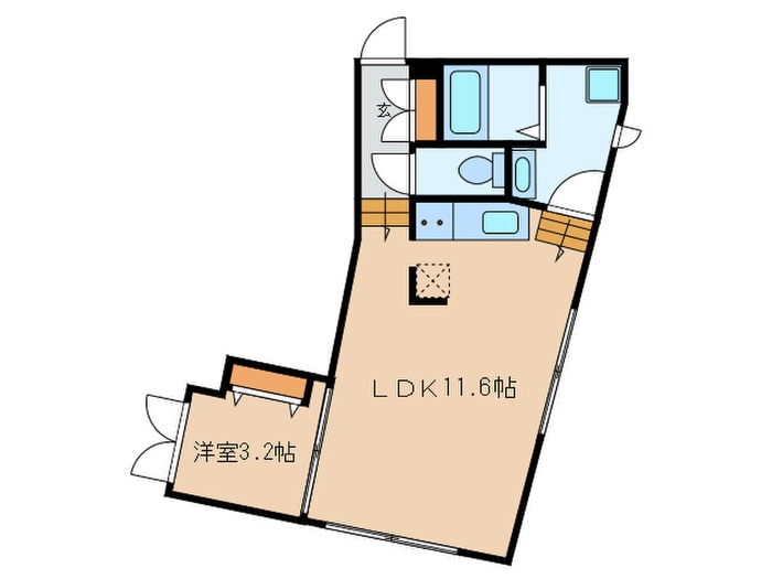 アレーロ江戸川橋の物件間取画像