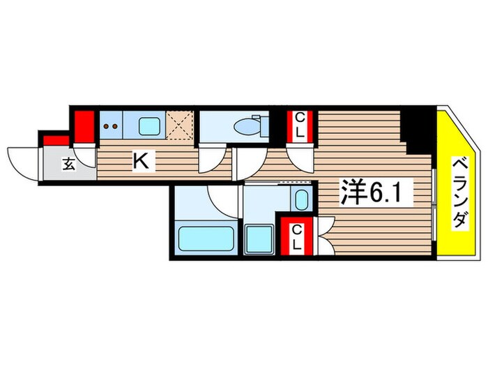 アーバンパーク住吉の物件間取画像