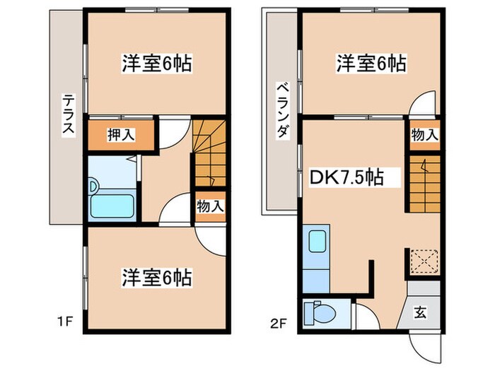 グランデュ－ル湘南の物件間取画像